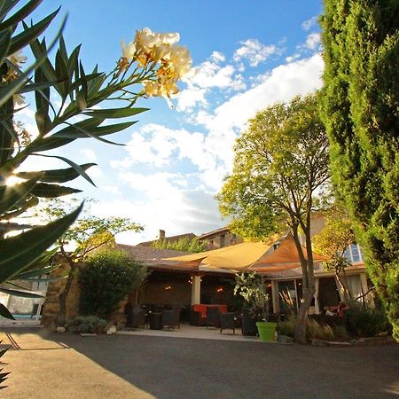 Hotel Logis Auberge Côté Jardin Lézignan-Corbières Exterior foto
