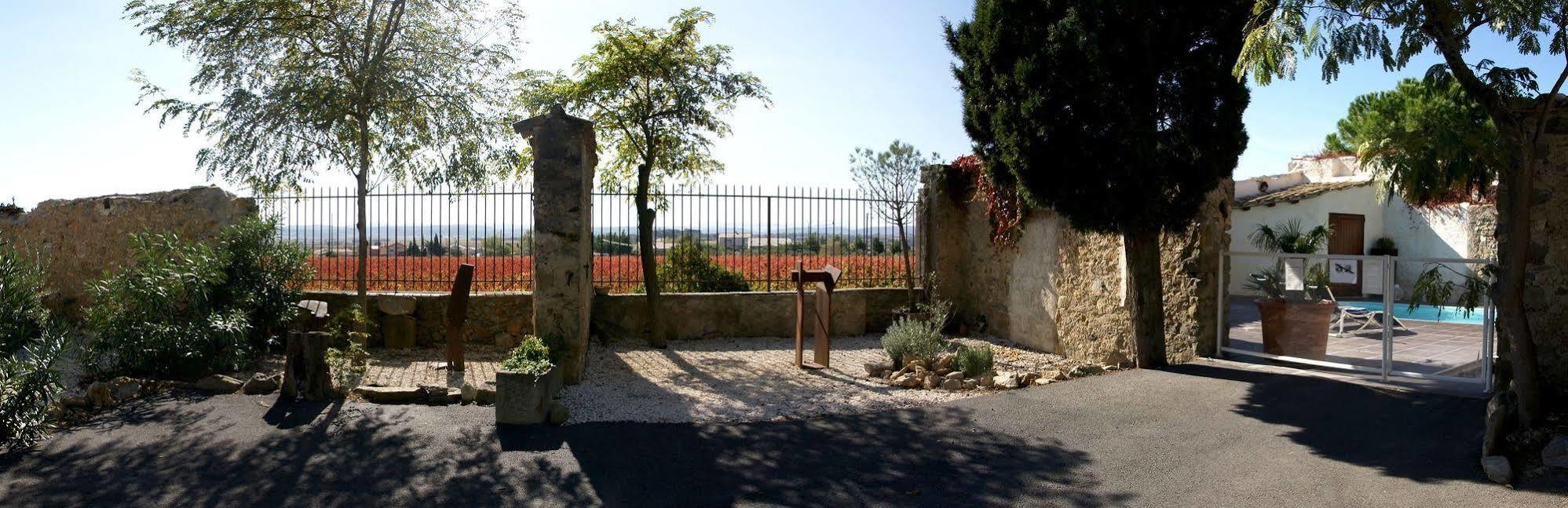 Hotel Logis Auberge Côté Jardin Lézignan-Corbières Exterior foto